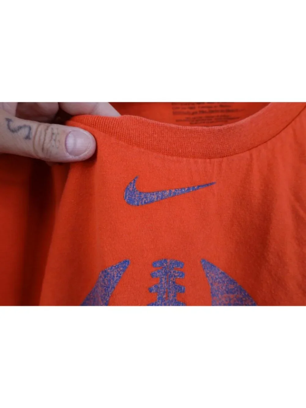 Vtg Nike Mens 2XL Travis Scott Mini Swoosh University Florida Football T-Shirt